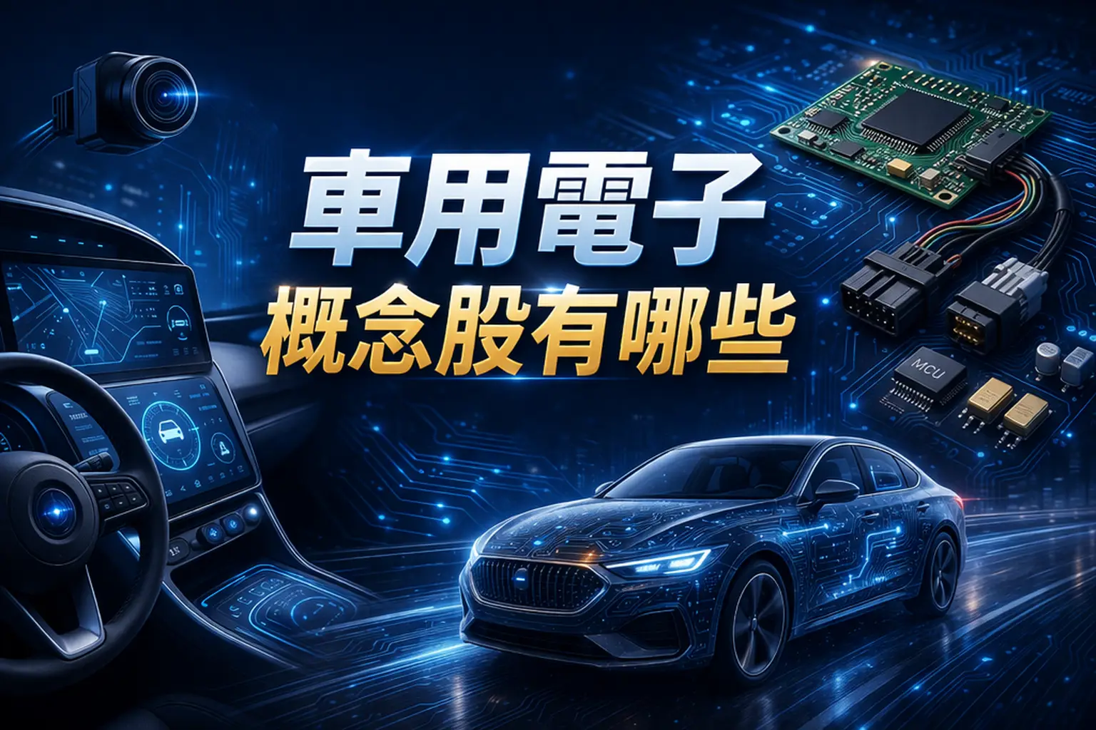 車用電子概念股有哪些